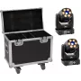 LED-valgustite komplekt EUROLITE TMH-H90 2x koos ümbrise ja ratastega