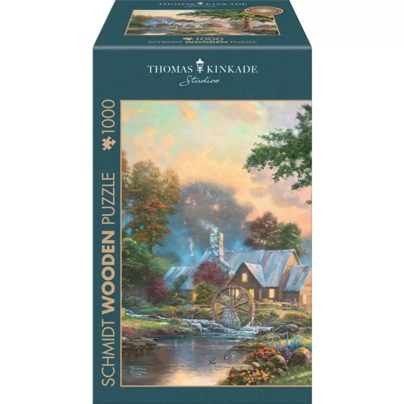Puust pusle schmidt spiele 59797 Thomas Kinkade Studios 1000 tükki, puidust tükid
