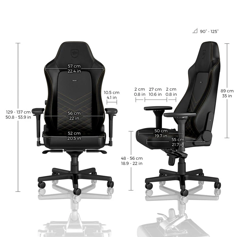 noblechairs HERO mänguritool - Must/Gold