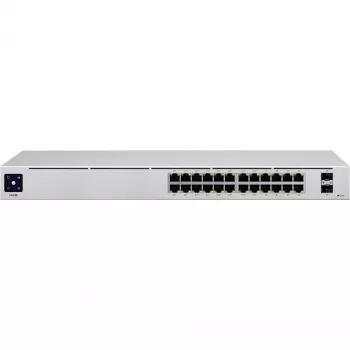 Ubiquiti Networks UniFi USW-24 Hallatav L2 Gigabit Ethernet (10/100/1000) ilma toite Ethernet (PoE) riiulipaigaldusega