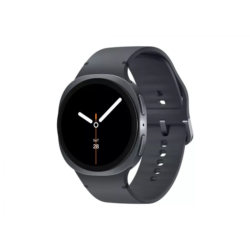 Samsung Galaxy Watch 8 3,81 cm (1,5 tolli) AMOLED 44 mm Digitaalne 480 x 480 pikslit Puuteekraan Grafiit Wi-Fi GPS (satelliit)