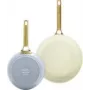 Praepannikomplekt GreenPan CC008484-001, alumiinium, 20 cm + 26 cm, sinine/roheline
