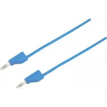 VOLTCRAFT Mõõtejuhe [Pistik 4 mm - Pistik 4 mm] 2 m Sinine MSB-300 (MSB-300-2-BL)
