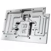 Vedelikjahutusplokk Alphacool Core RX 9070 XT Swift+ Transparent Chrome GPU-le