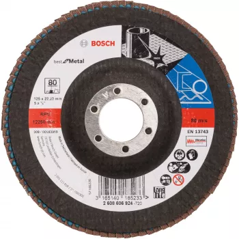 Lõikeketas Bosch X571 Best for Metal 12,5 cm
