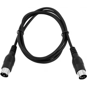MIDI-kaabel 5‑kontaktiline Omnitronic 1,2 m – tasakaalustatud DIN-pistik MIDI-seadmetele