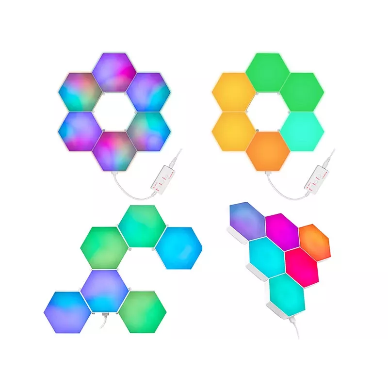 Süvistatav RGB LED-paneel TRACER Smart Hexagon Tracer 47256 Ambience TRAOSW47256