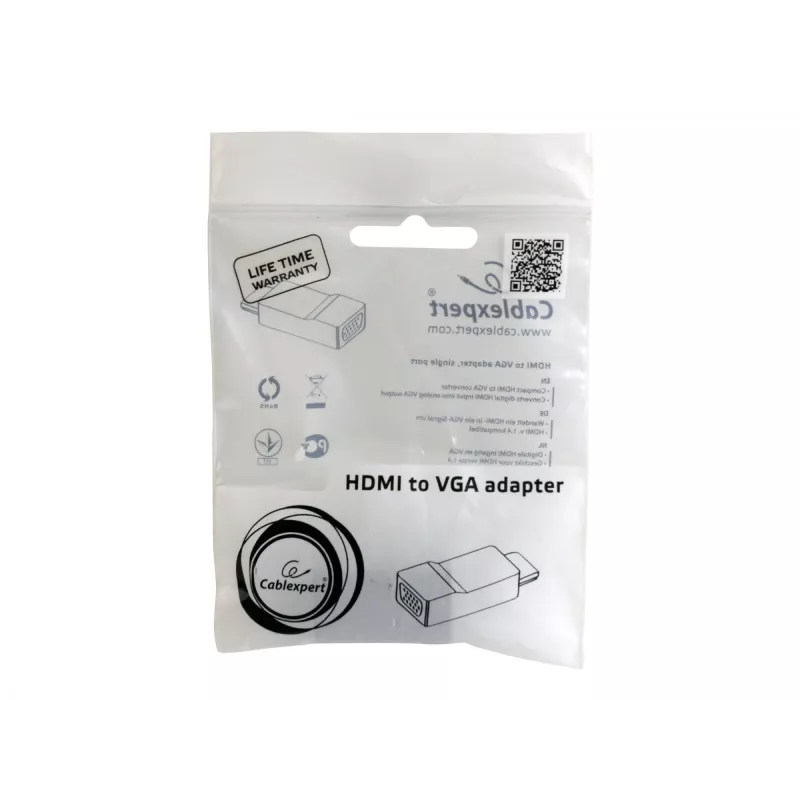 Kaabli soovahetaja Gembird A-HDMI-VGA-001