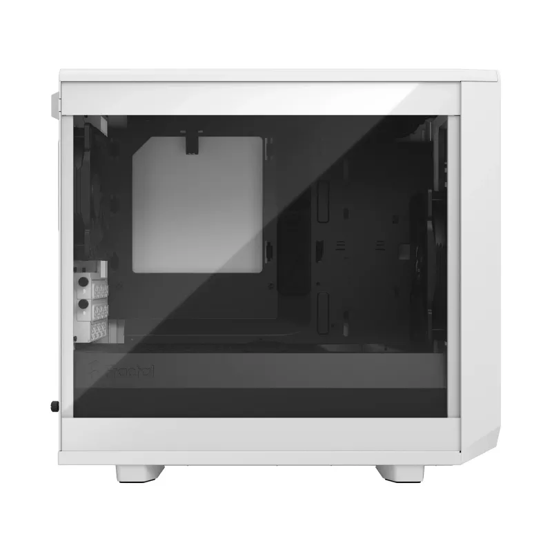 Fractal Design Meshify 2 Nano - Mini-ITX torn (karastatud klaas) - ilma toiteplokita (ATX) - valge - USB/heliliides (FD-C-MES2N-02)