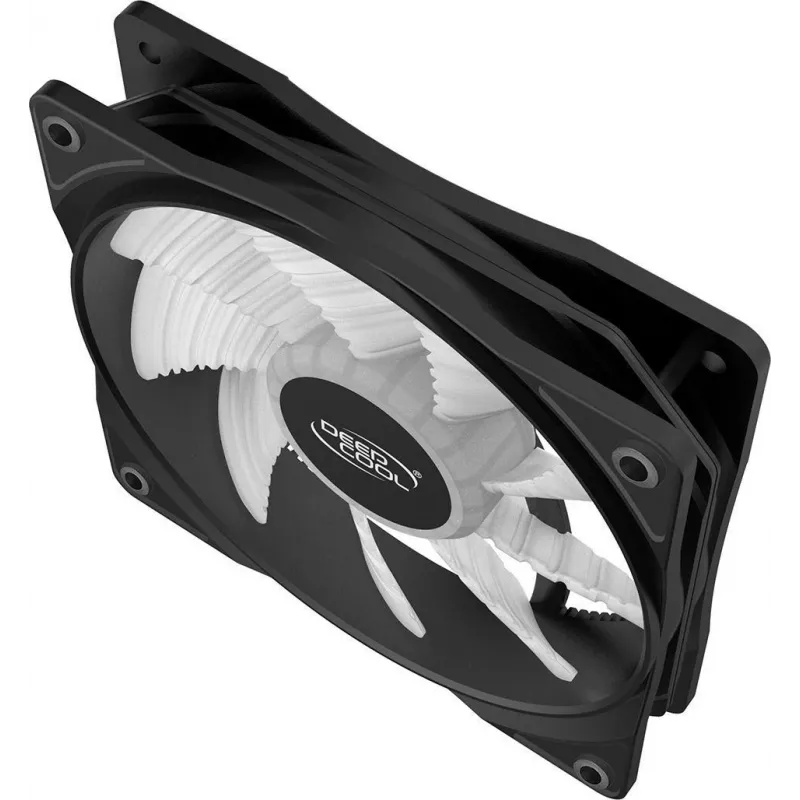 DeepCool RF120B Arvuti korpuse ventilaator 12 cm Must, poolläbipaistev 1 tk