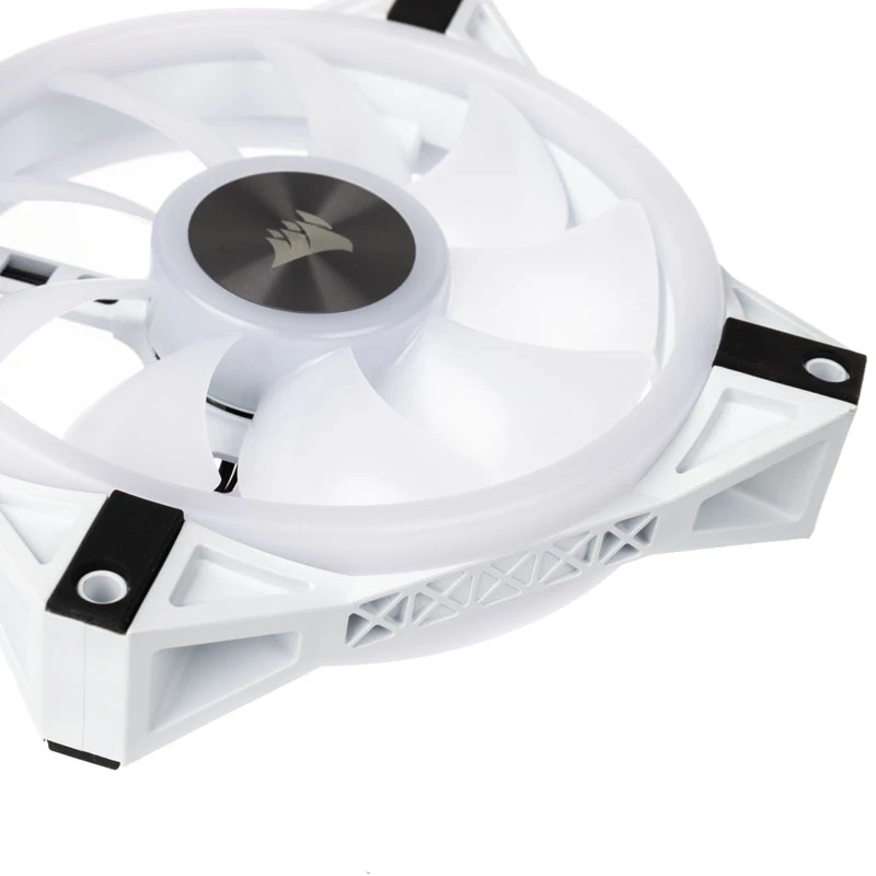 Corsair iCUE QL120 120mm ARGB korpuseventilaator - valge