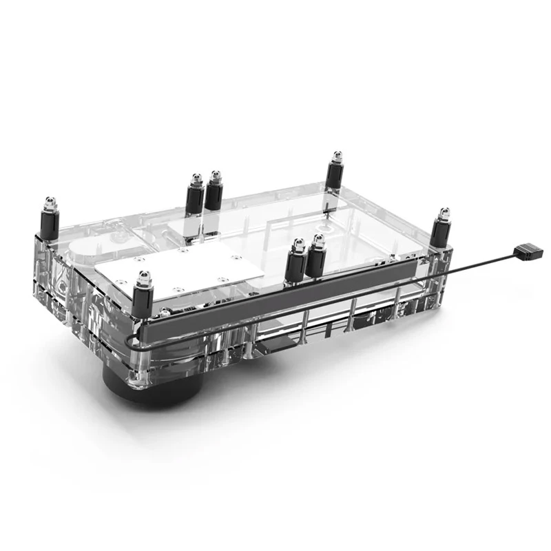 Alphacool Core Flat Reservoir 240, koos VPP-pumbaga - parem