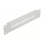 Fiiberoptiline patch-paneel DeLOCK 10 tolli 12 porti SC Simplex LC Duplex 1U hall
