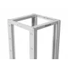 LANBERG 19-tolline avatud raamiga rack 27U 600x800 mm hall, 27U avatud raamiga serveririiul