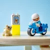 Mootorratta mängukomplekt LEGO Duplo Police 10967 liikuvate rataste ja politseifiguuriga