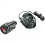 Bosch 1 600 A01 L3D juhtmeta tööriista aku/laadija Aku ja laadija komplekt
