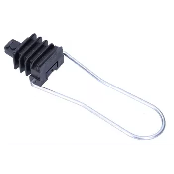 Optiline kaablikinnitus Extralink AC-12 2–24 kiule, max kimbu Ø 1,2 cm, ABS ja metall, must