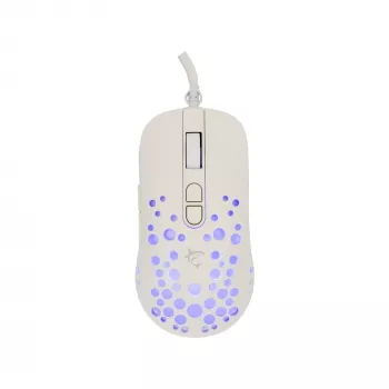 Hiir White Shark GM-9004 Tristan-2 Valge RGB USB