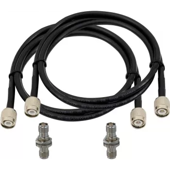 Koaksiaalne antennikaabel Omnitronic TNC-Set 10 m, TNC isane–emane, 10 meetrit