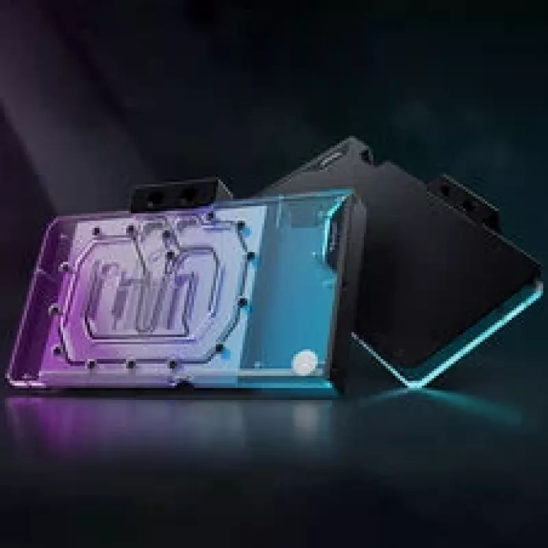 EKWB EK-Quantum Vector³ Master RTX 5090 GPU-vesijahuti, D-RGB, tagumine plaat - akrüül