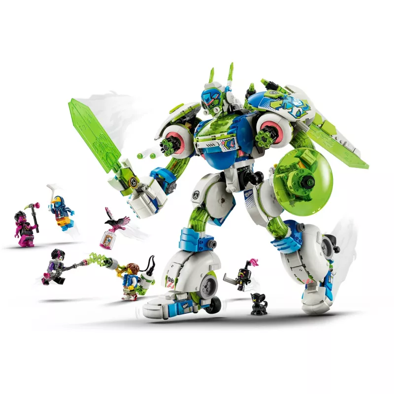 Ehitusmänguasi LEGO Mateo ja Z-Blobi rüütlimecha komplekt 71485 — minifiguur ja ehitatav mecha mängukomplekt