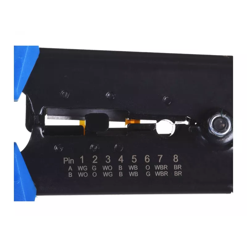 Pressimistangid Alantec NI040 RJ-45 pistikutele, teraskonstruktsioon, plastkäepidemed, must/sinine