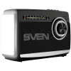 Kõlar SVEN SRP-155, must (3W, Bluetooth, FM/AM/Lühilaine, USB, microSD, taskulamp, aku)