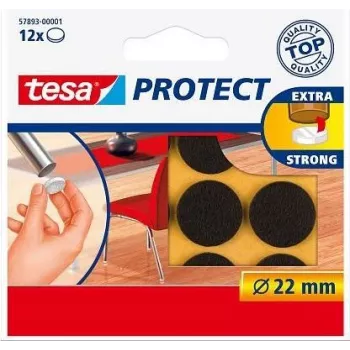 Mööbli põrandakaitsepad Tesa 57893-00000-01 12 tk ümmargune