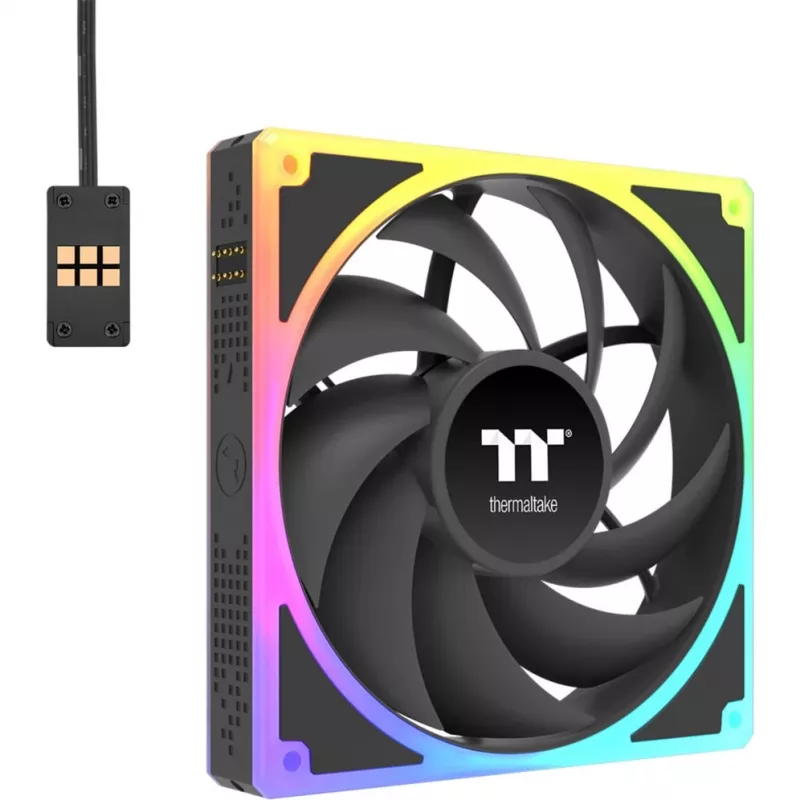 Korpuse/CPU ventilaator THERMALTAKE TOUGHFAN EX 140 ARGB Sync 3Pack — 140mm, suur õhuvool, madal müratase