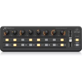 MIDI klaviatuur USB Behringer X-TOUCH MINI juhtimistüüp Nupud Pöördnupud Liugurid