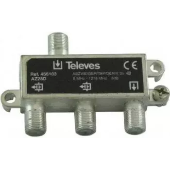 Jaotur Televes AZ28D 2-suunaline 5–1218 MHz, 8 dB sisestuskadu