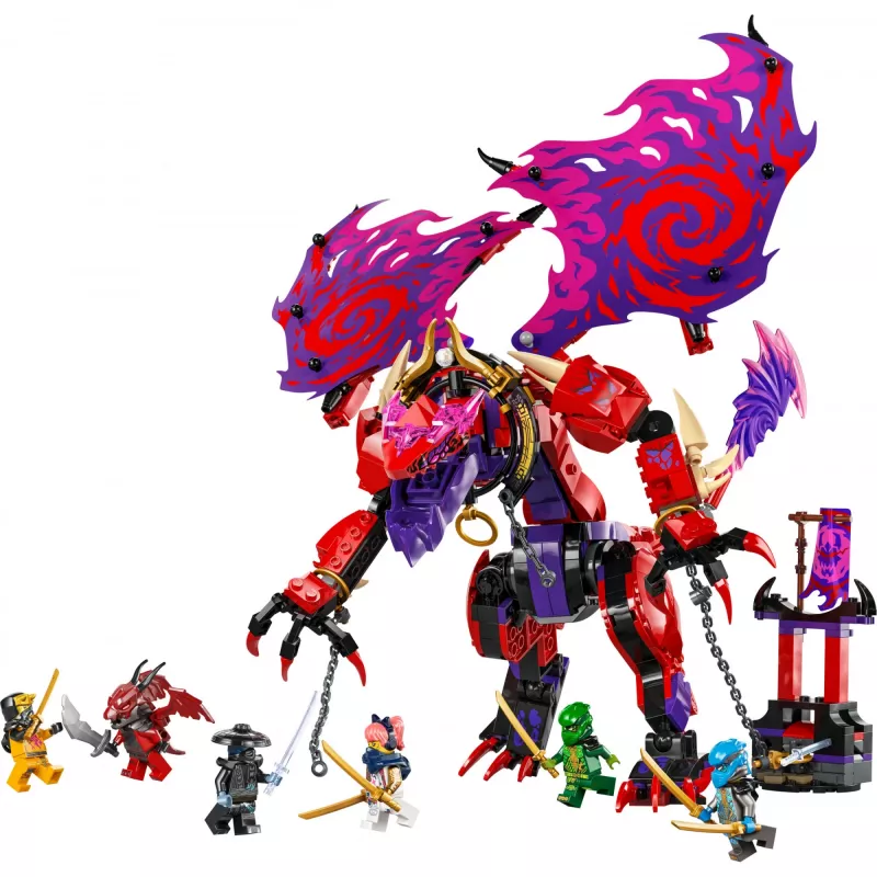LEGO NINJAGO 71832 Thunderfangi kaose draakon
