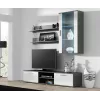 Cama TV-alus SOHO 180 hall/valge läikiv