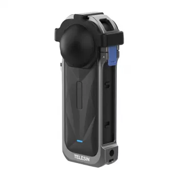 Telesini Insta360 X5 kaitsev alumiiniumümbrise — kõva korpus, mudel S6-FMS-19-TIS