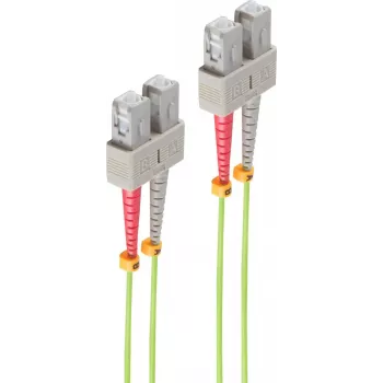 shiverpeaks BS07-510815. Kaabli pikkus: 15 m, Kiu tüüp: OM5, Pistmik 1: SC, Pistmik 2: SC, Südamiku läbimõõt: 50 µm, Täisdupleks, Kaabli värv: Roheline (BS07-510815)