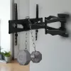 TV seinakinnitus MACLEAN MC-781 ekraanidele 66–177,8 cm (26–70 tolli), kaldenurk -12–2°, VESA 100x100–400x400, max koormus 45 kg, must