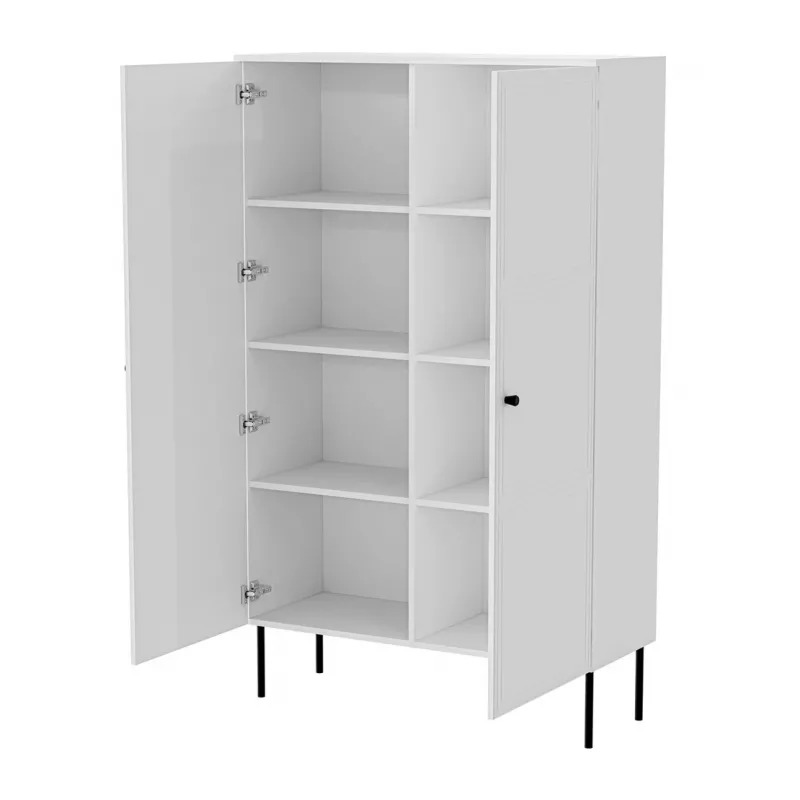 Vitriinkapp cama meble PALAZZO BIS 1000×390×1660 mm valge matt