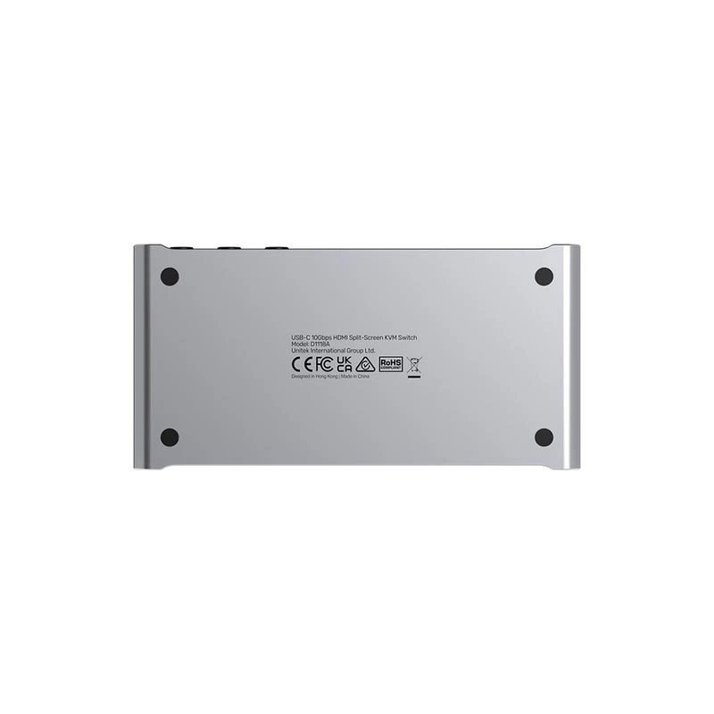 Unitek USB-C 10GBPS KVM-lüliti HDMI-ga