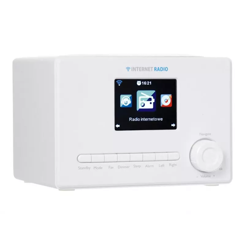 ART RADA X102 Internet WIFI raadio X102 LCD värviline 3.2 valge