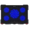 Tellur Jahutusalus Basic 17, 5 ventilaatorit, LED, Must