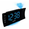 Blaupunkt CRP81USB raadiowekker projektsiooni ja USB-laadimisega, must
