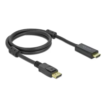 Kaabel DeLOCK Aktiivne DisplayPort 1.2 HDMI-le 4K 60 Hz 1 m