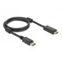 Kaabel DeLOCK Aktiivne DisplayPort 1.2 HDMI-le 4K 60 Hz 1 m