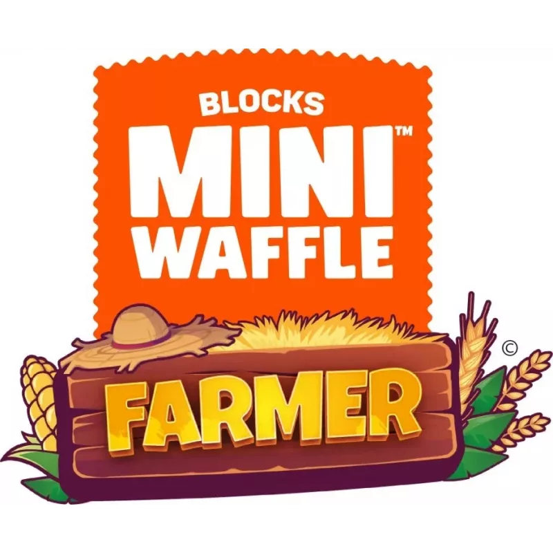 Mängukonstruktor Marioinex Mini Waffle 112 tk – Põllumees Urocze Ranczo, mitmevärviline, vanus 6+