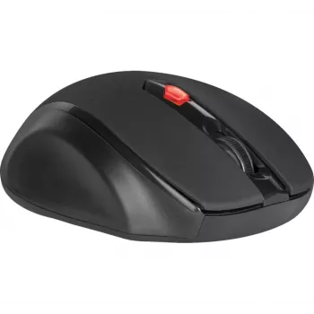 Juhtmevaba RF optiline paremakäeline hiir DEFENDER ULTRA MM-315 — 1600 DPI, 6 nuppu, USB vastuvõtja, must