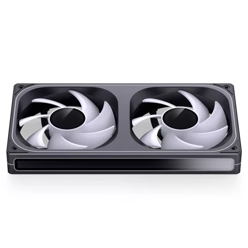 Jahutusventilaator Jonsbo ZB-240 240mm ARGB PWM must — lõpmatuse peegli disain