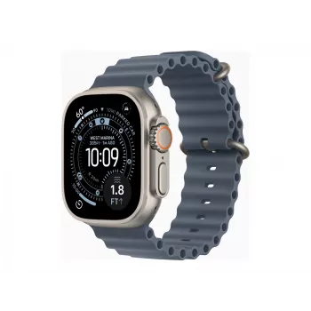 Apple Watch Ultra 3 GPS + Cellular 49 mm looduslikust titaanist korpus Anchor Blue Ocean Bandiga | Apple