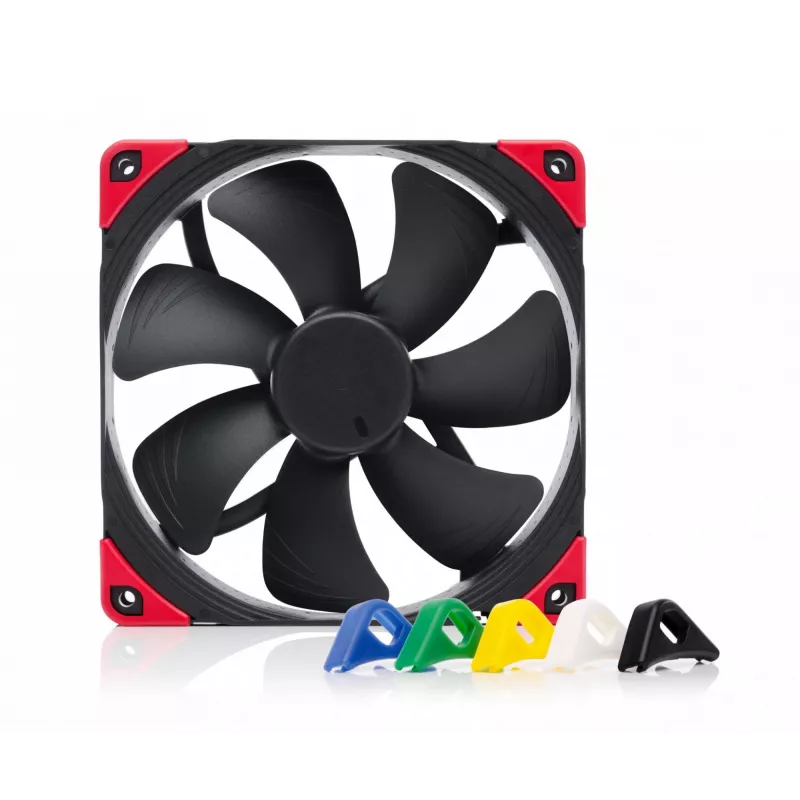 140 mm Noctua NF-A14 PWM chromax.Must.swap korpuse ventilaator, 12V, 300–1500 RPM, PWM, 140.2 m³/h, 24.6 dB