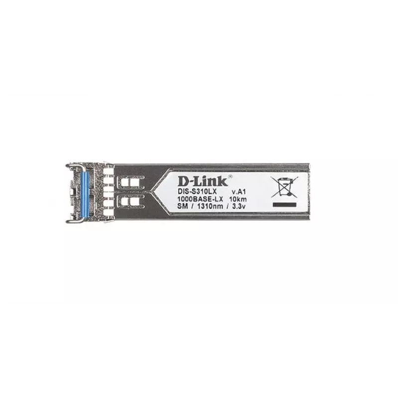 D-Link 1-pordiline Mini-GBIC SFP kuni 1000BaseLX tööstuslik transiiver