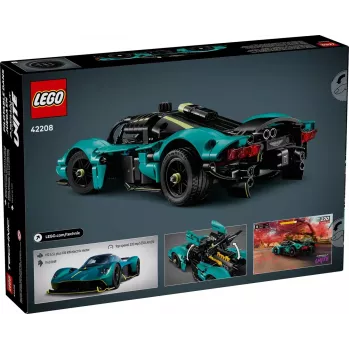 LEGO Technic komplekt Aston Martin Valkyrie mudel 1:8 mõõtkavas, 707 detaili, soovitatav vanus 9+